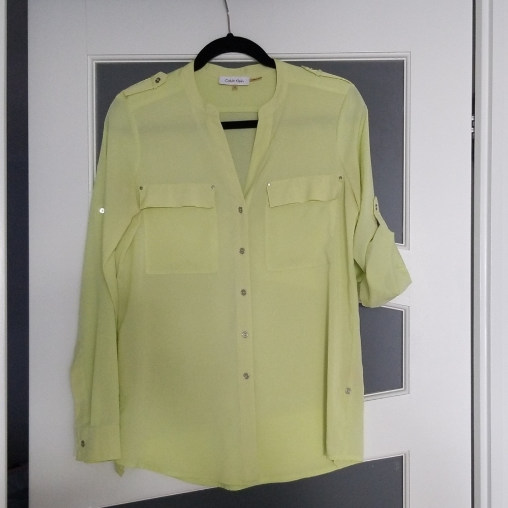 Calvin Klein button down xs - Picture 2 of 2